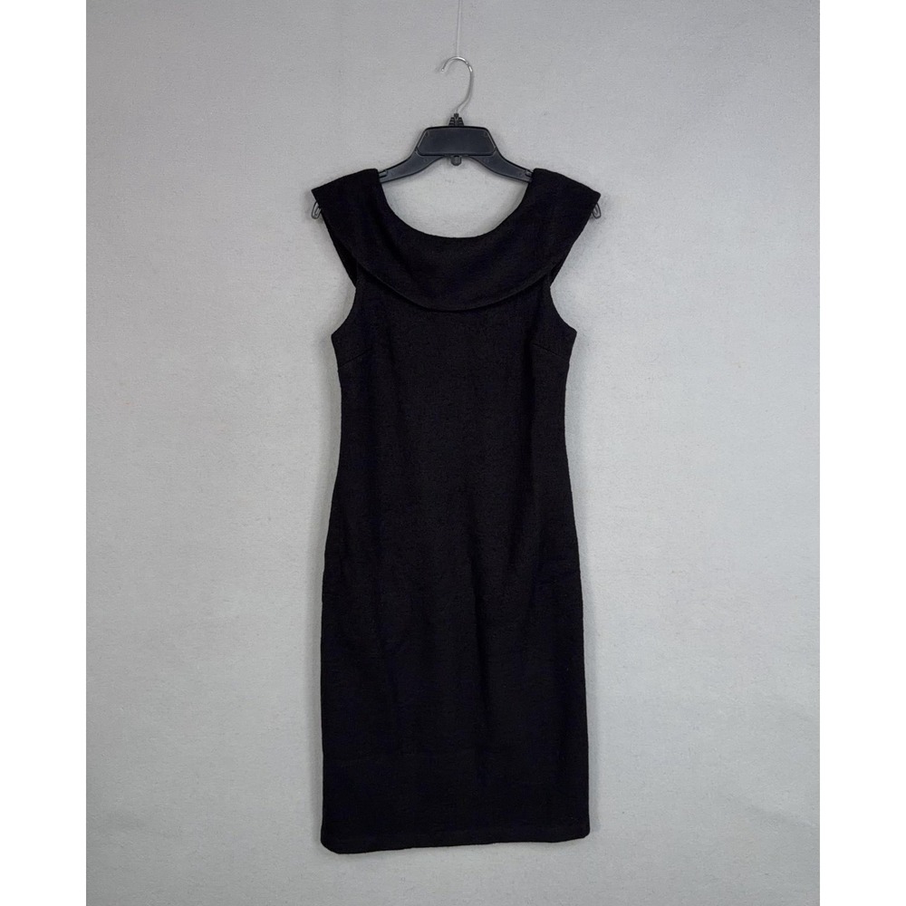Banana Republic Dress Womens 0 Sleeveless Italian Fabric Wool Blend Work Party